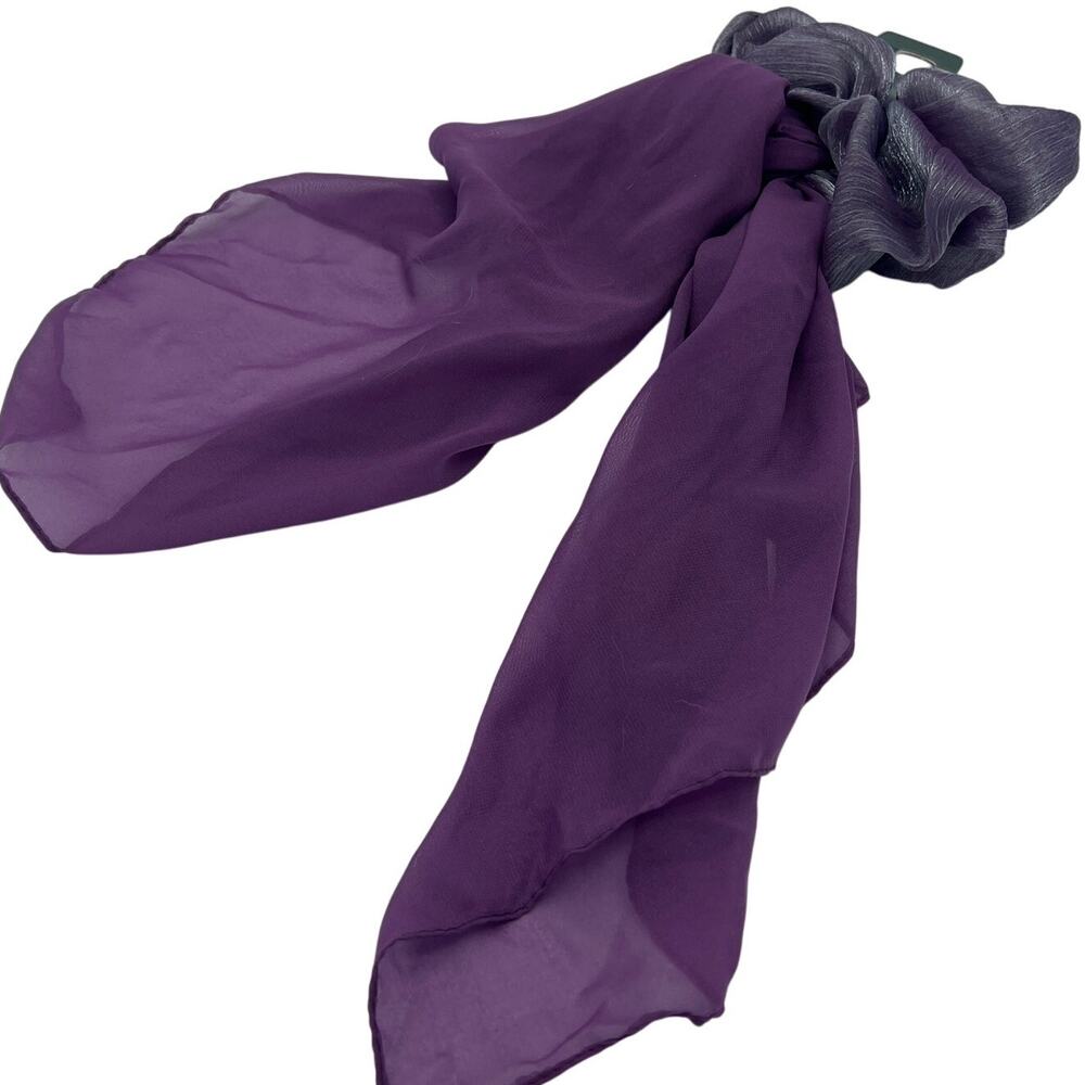 Wild Fable Women's Two-Tone Purple Organza Jumbo Hair Twister - NWT